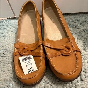 L.L. Bean Women's Brown Leather Loafers